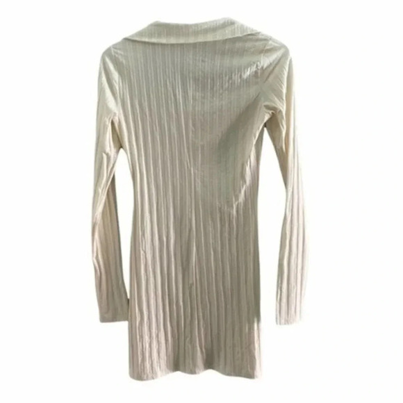 NEW Reformation Vittoria Ribbed Dress Medium B428 - Picture 2 of 6